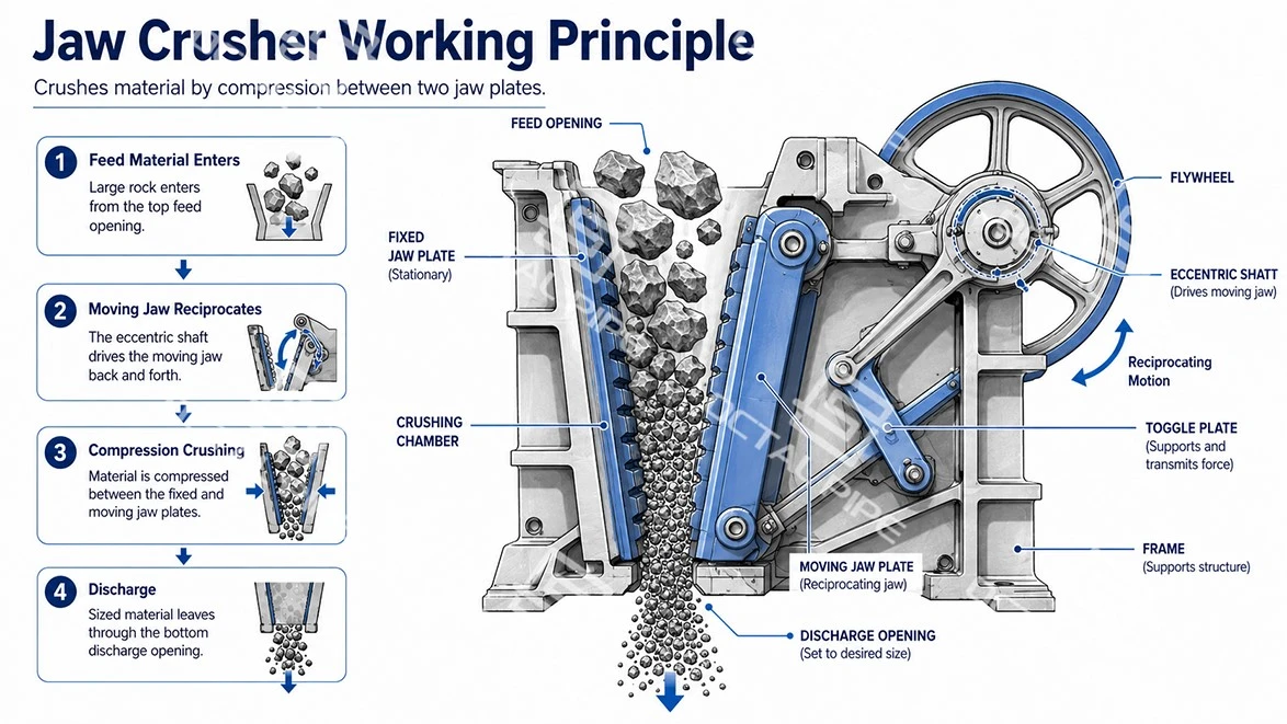 jaw crusher working principle jaw crusher working principle